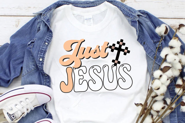 Just Jesus Sublimation Sublimation Creativeart88 