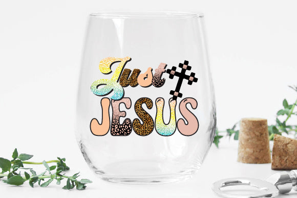 Just Jesus Sublimation Sublimation Creativeart88 