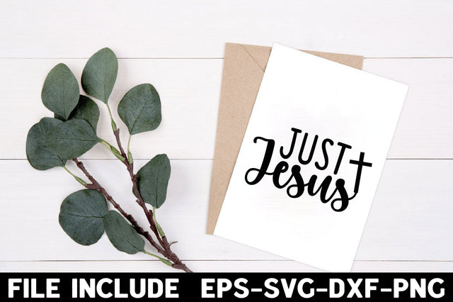 Just Jesus SVG Rupkotha 