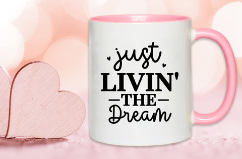 Just livin' the dream, Inspirational SVG SVG MD mominul islam 