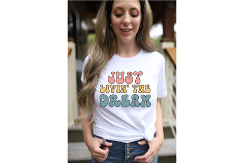 just livin' the dream SVG SVG Rupkotha 