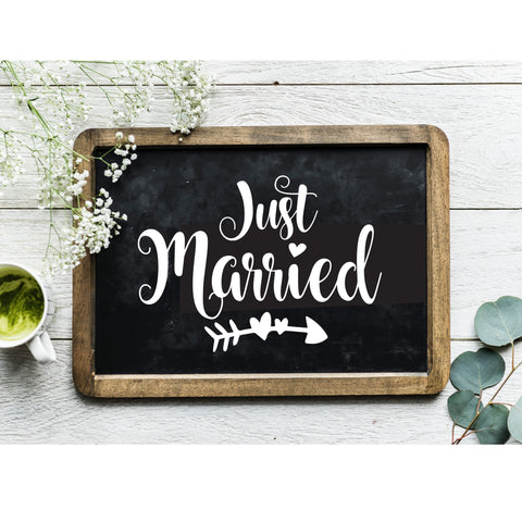 Just Married Svg, Wedding svg, engagement svg, honeymoon, bride tshirts, fiancee svg, wifey and hubby, svg files for cricut, silhouette svg SVG MyDesiredSVG 