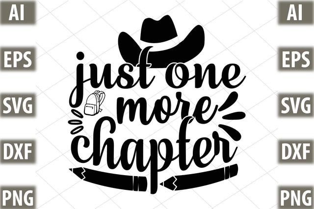 just one more chapter SVG SVGista 