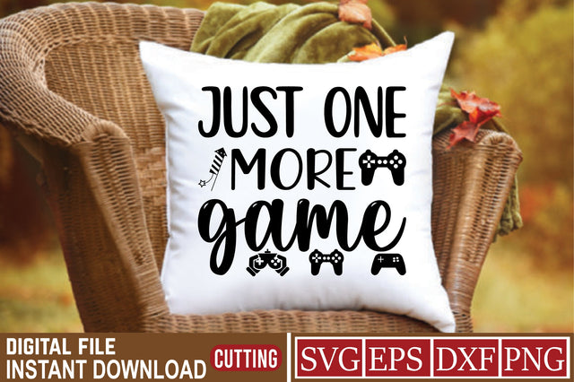 just one more game SVG Craftlabsvg24 
