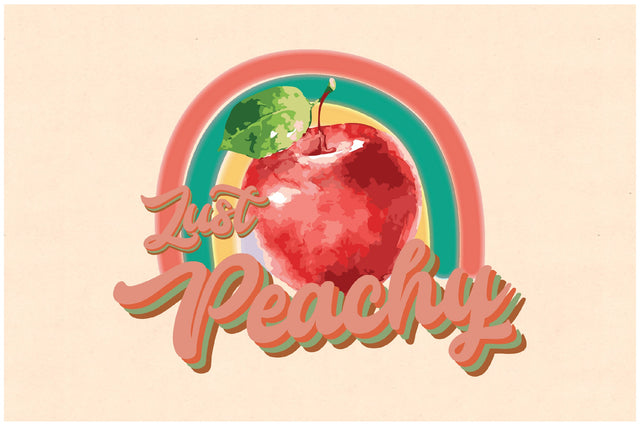 Just Peachy Funny Sublimation Sublimation Jagonath Roy 