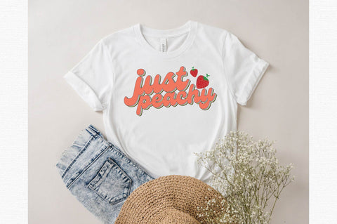 Just Peachy Retro Summer Sublimation (1) SVG designartist 