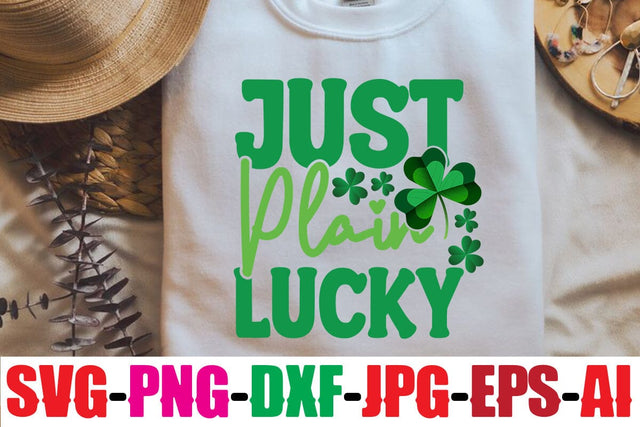 Just Plain Lucky SVG MStudio 