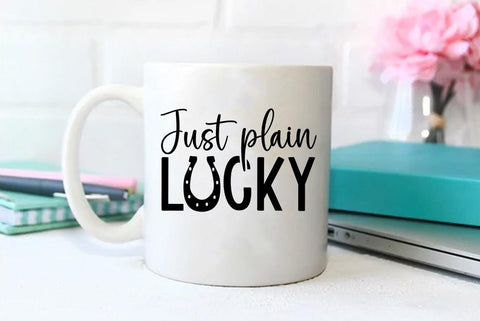 Just plain lucky svg SVG FiveStarCrafting 