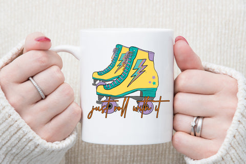 Just roll with it Retro Sublimation SVG designartist 