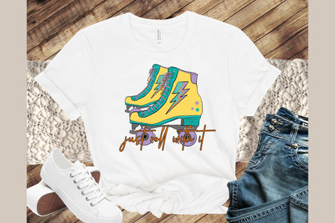Just roll with it Retro Sublimation SVG designartist 