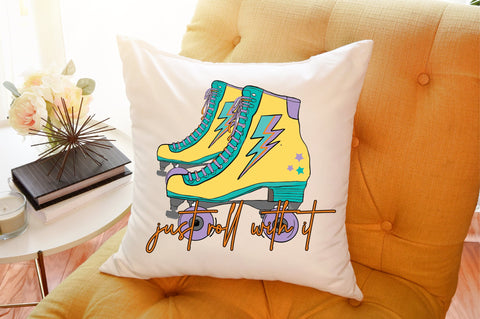 Just roll with it Retro Sublimation SVG designartist 