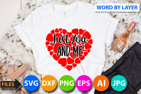 just you and me SVG cut File SVG BlackCatsMedia 