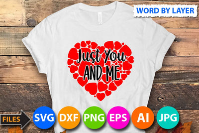 just you and me SVG cut File SVG BlackCatsMedia 