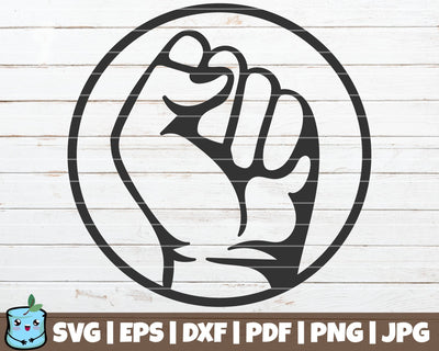 Justice Fist SVG MintyMarshmallows 