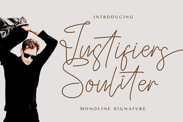 Justifiers Souliter Font Wildan Type 