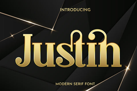 Justin Font Font Fox7 By Rattana 