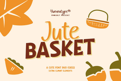Jute Basket Font yumnatype 