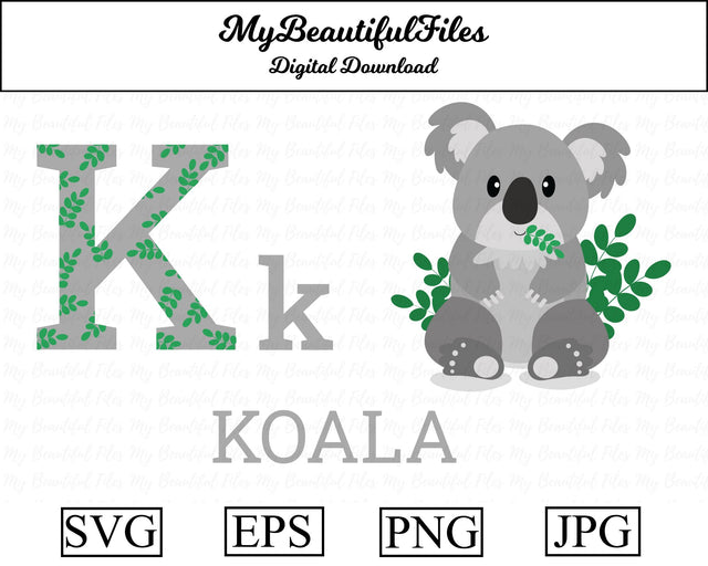 k-koala SVG MyBeautifulFiles 