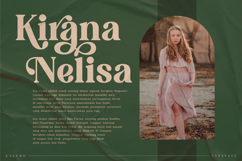 KAKURO Typeface Font Storytype Studio 