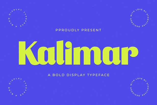 Kalimar Typeface Font Storytype Studio 