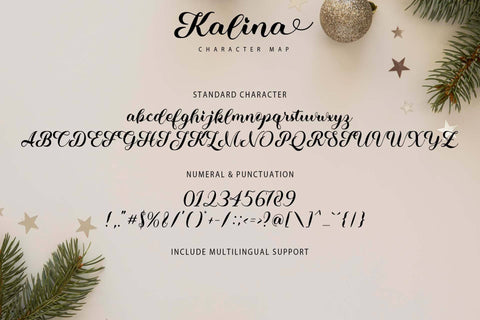 Kalina Font love script 