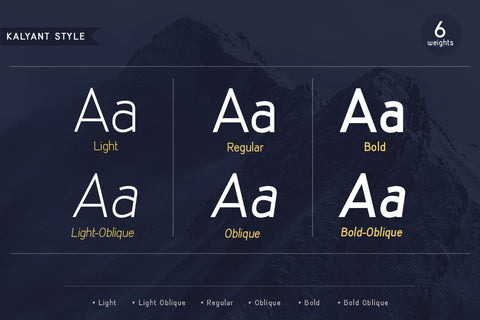 Kalyant Font Zeenesia Std 
