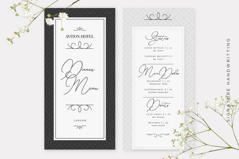 Kalyna Signature Handwriting Font Creatype Studio 