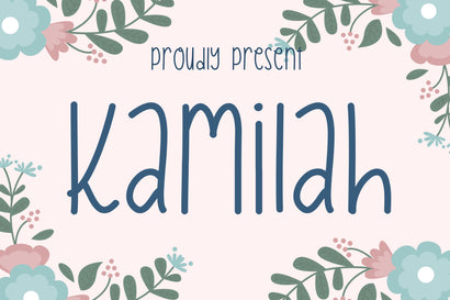Kamilah Font Font Aisyah 