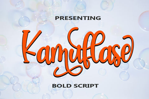 Kamuflase Font Supersemar Letter 