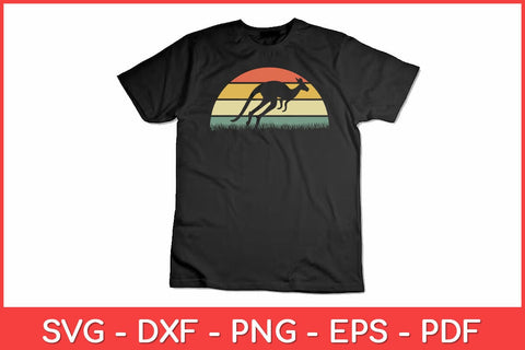 Kangaroo Animal Lover Vintage Retro Svg Design SVG artprintfile 