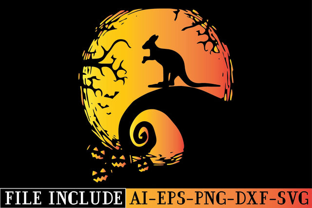 Kangaroo Cut File SVG Creativeart88 