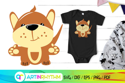 kangaroo, kangaroo svg, animals svg SVG Artinrhythm shop 
