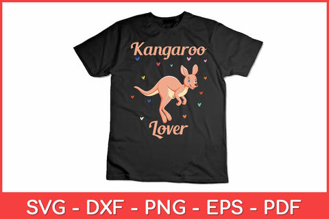 Kangaroo Lover Australia Animal Kangaroos Svg Design SVG artprintfile 