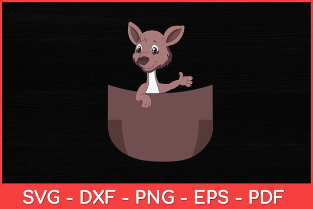 Kangaroo Pouch Costume Svg Cut File SVG artprintfile 