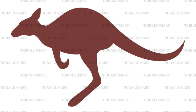 Kangaroo SVG TribaliumArtSF 