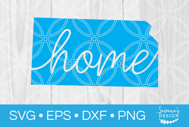 Kansas State with Home SVG SavanasDesign 