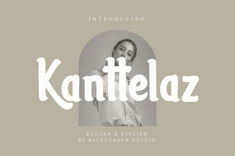 Kanttelaz Font Font Balevgraph Studio 