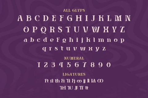 kaonug | Groovy Retro Font Font twinletter 