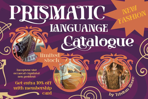 kaonug | Groovy Retro Font Font twinletter 