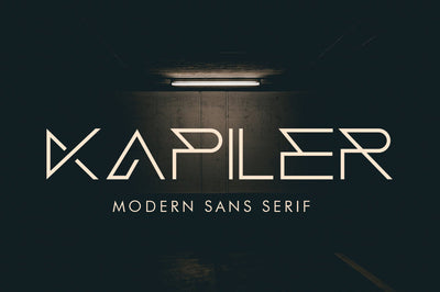 Kapiler – Modern Display Font Font Vultype Co 