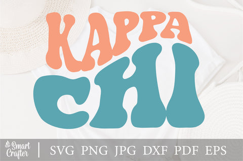 Kappa chi svg, design svg, EPS PNG Cricut Instant Download SVG Fauz 