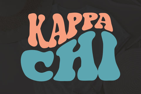 Kappa chi svg, design svg, EPS PNG Cricut Instant Download SVG Fauz 