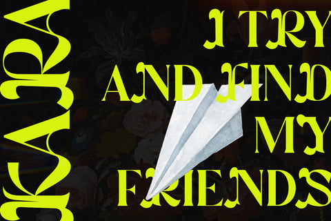 KARA Typeface Font Storytype Studio 