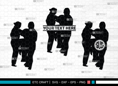 Karate Monogram, Karate Silhouette, Martial Arts Silhouette Svg, Karate Svg, Taekwondo Svg, Sport Karate Svg, SB00121 SVG ETC Craft 