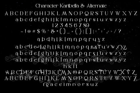 Karibella Font JH-CreativeFont 