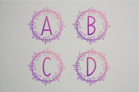 Karina Monogram Font Masyafi Studio 