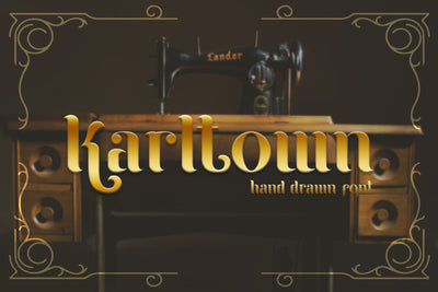 Karltown - Handdrawn Font Font StringLabs 