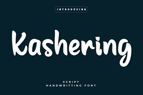 Kashering Font twinletter 