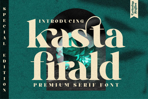 kasta firald Font Letterena Studios 