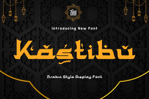 Kastibu Font twinletter 